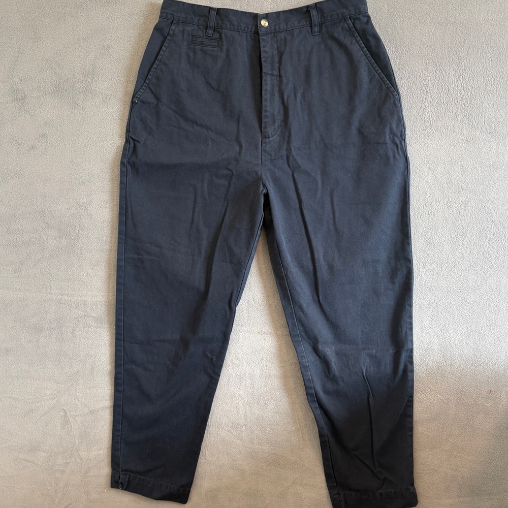 GH Bass & Co Women’s Chino Dress Casual Pants Navy